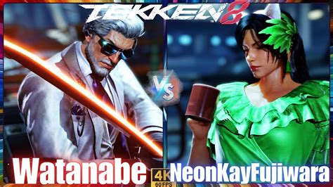 TEKKEN8 Watanabe Fan VICTOR ヴィクター vs NeonKayFujiwara AZUCENA