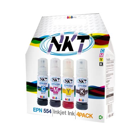 4 pack tinta NKT 544 70ml CasiaNet Tienda en Línea