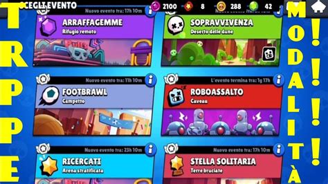 Brawl stars troppe modalità YouTube