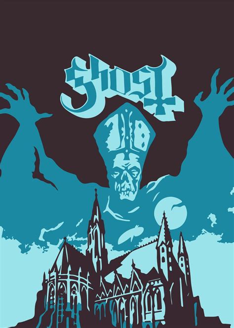 Ghost Band Poster Picture Metal Print Paint By Arto Moro Displate