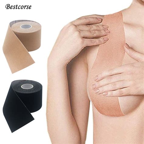 Bestcorse ซม Boob Tape เทปหนาอก สาหรบผหญง กนนาวายนา สตกเกอรกาวในตวทมองไม