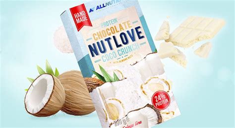 PROTEIN SJOKOLADE NUTLOVE COCONUT 100g