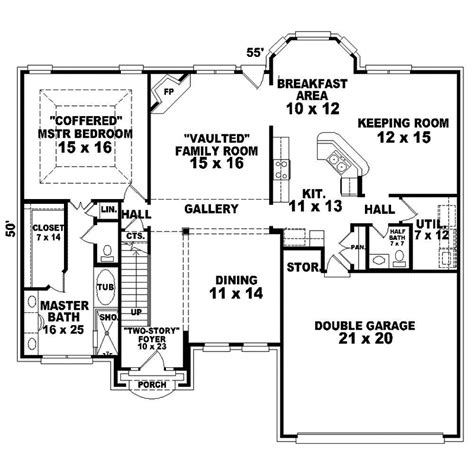 Traditional English Cottage Floor Plans Floorplansclick