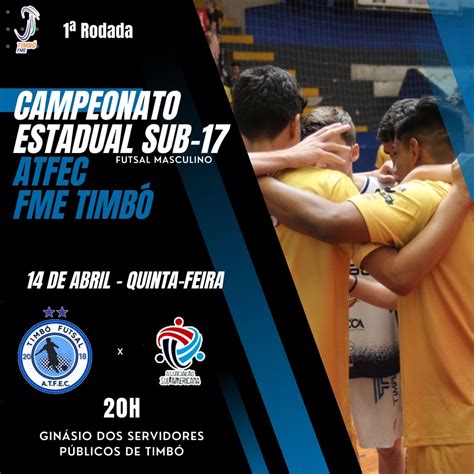 Equipe Associa O Timb Futsal Estreia No Campeonato Estadual Sub