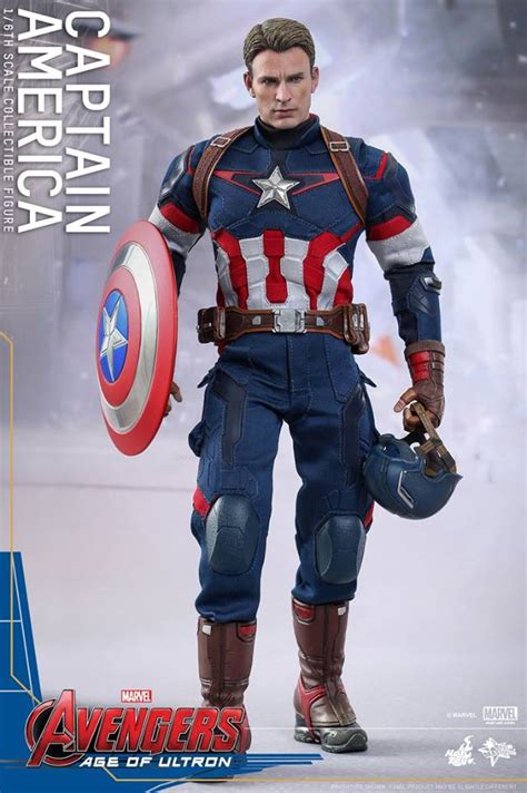 Avengers Age Of Ultron Captain America By Hot Toys The Toyark News