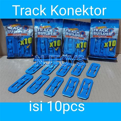 Hot Wheels Track Connector Connector Hotwheels Track Connection 10pcs Original Shopee Malaysia