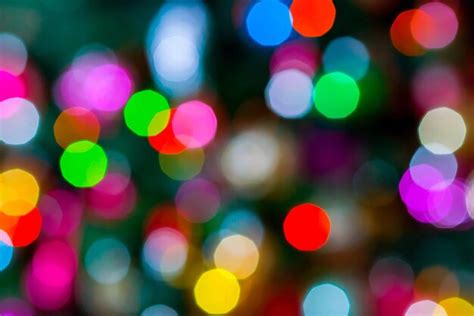 Premium Photo Colorful Blurry Lights Background Abstract Closeup