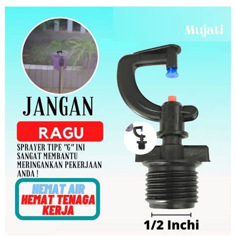 Jual Sprinkler Pertanian Misting Sprinkler Sprayer Kabut Mist Nozzle