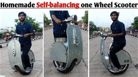 How To Make Self Balancing One Wheel Electric Scooter At Home Part 1