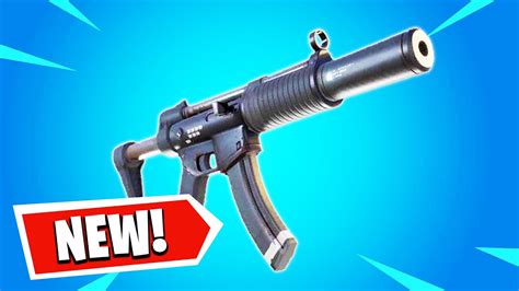 NEW Suppressed SMG In Fortnite GAMEPLAY YouTube