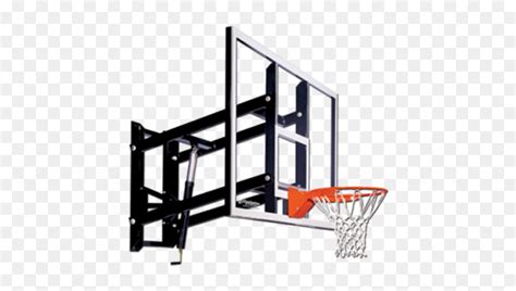 Basketball Hoop Wall Mount, HD Png Download - vhv