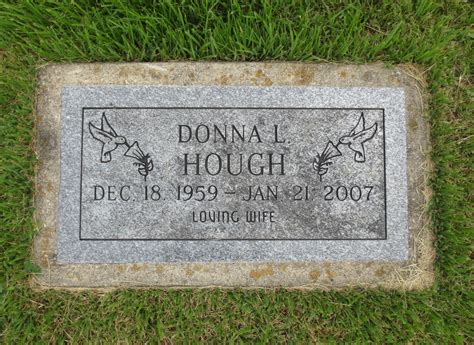 Donna L Christman Hough 1959 2007 Find A Grave Memorial