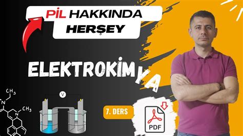 Elektrokimyasal Pil Kimya Ve Elektrik 7 Ders YouTube