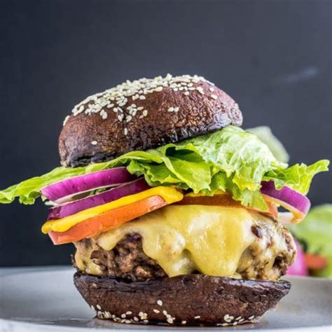 Portobello Mushroom Burgers Ketogenic Dinner Extraordinaire