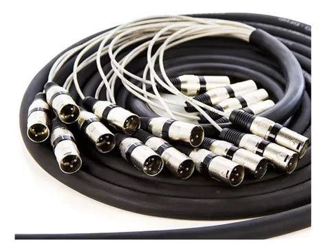 Multicables con conectores XLR de 16 vías Cables Cirilo 5 metros