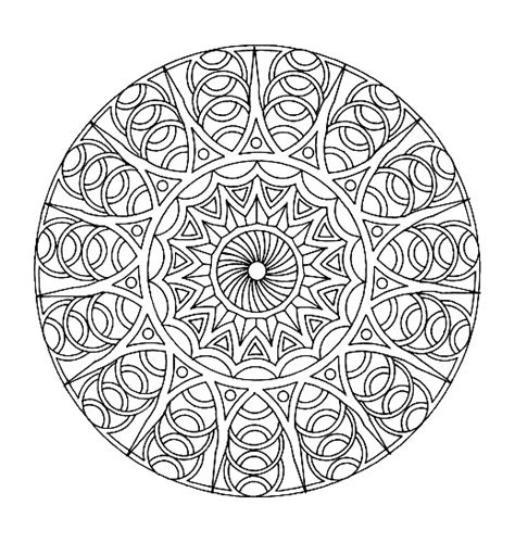 Gratuit Mandala 9 Coloriages De Mandalas à Imprimer Pour Adultes