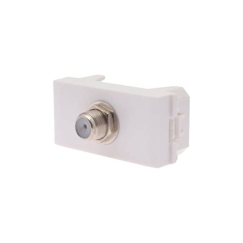 Toma TV Coaxial 1 Módulo Blanco – Origen Estévez