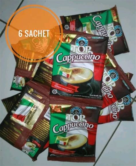 Jual PROMO NEW Top KOPI Cappuccino With Crunchy Choco Malt Di Lapak