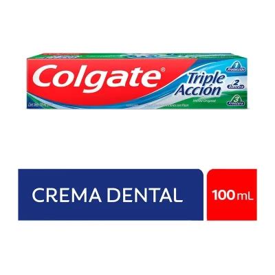 COLGATE CREMA DENTAL TRIPLE ACCION X 100 ML