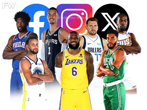 ranking   popular nba teams  social media  fadeaway world