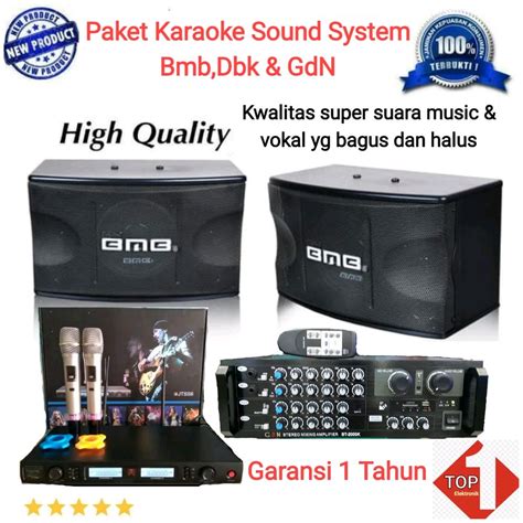 Jual Paket Karaoke Sound System Set Bmb Dbk GdN Di Lapak Top One Hokliang9