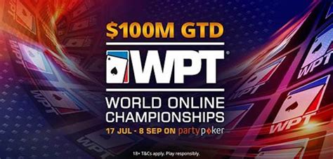 Partypoker Unveils $100 Million WPT World Online Championships