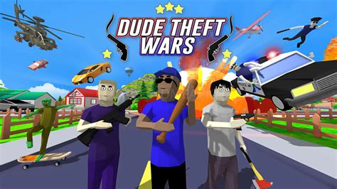 Dude Theft Wars Mod Apk V0909b1 Unlimited Money