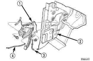 Dodge Durango Park Brake Pedal Assembly Removal And Installation