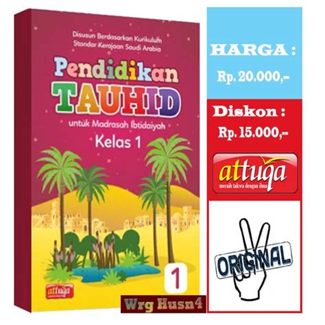 Jual Buku Pendidikan Tauhid Untuk Madrasah Ibtidaiyah Kelas 1 Shopee