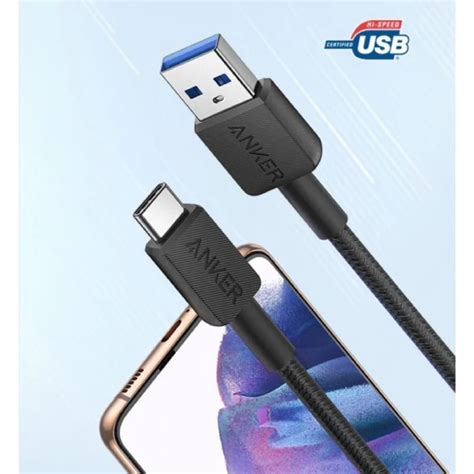 Anker Charging Cable Usb A To Usb C Braided Cable M A H H