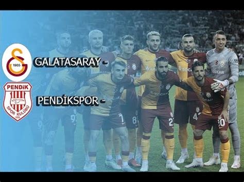 FİFA 24 Galatasaray vs Pendikspor Türkiye Süper Ligi 2023 24