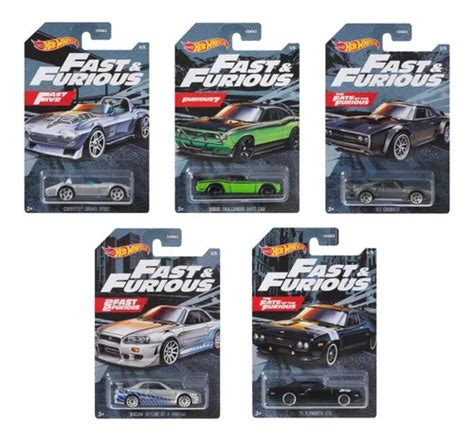 Hot Wheels Velozes E Furiosos Set C Gyn Mattel