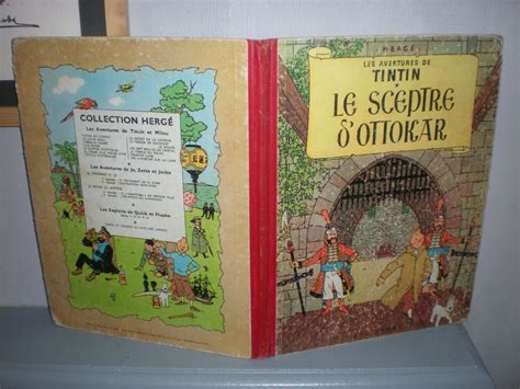 Comicsvalue Tintin Le Sceptre D Ottokar Edition De 1955 B12