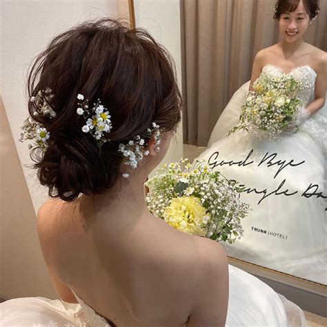 花嫁の髪型シニヨンにしたい人必見アレンジ実例とおすすめアクセサリーをご紹介 結婚ラジオ 結婚スタイルマガジン