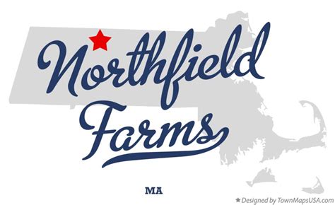 Map of Northfield Farms, MA, Massachusetts