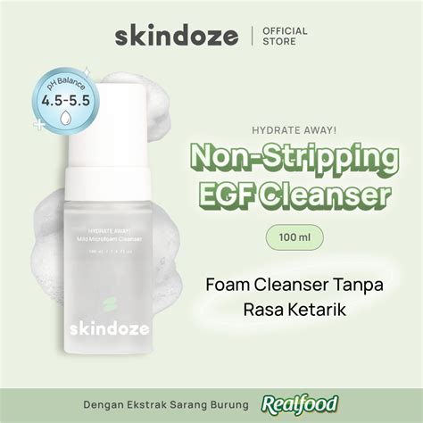 Jual Skindoze Hydrating Facial Foam Cleanser Ml Pembersih Wajah