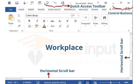 What Is Ms Word Ms Word Window Interface