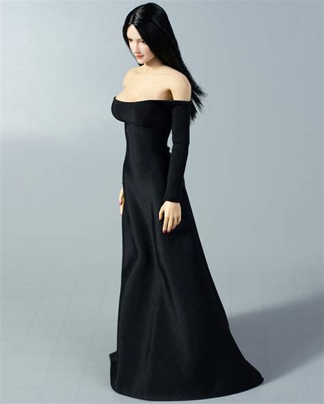 Usa Black Party Dress For Phicen Hot Toy Worldbox Tbleague Female Figure Ebay