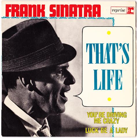 Frank Sinatra Thats Life 1966 Vinyl Discogs