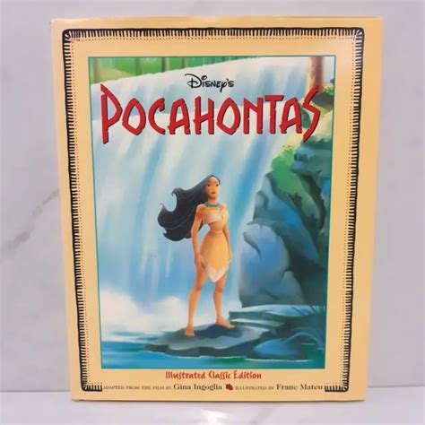 Vintage Disney Pocahontas Classic Storybook Hardcover Picture Book