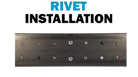 How To Install Pop Rivets Fasteners 101 Youtube