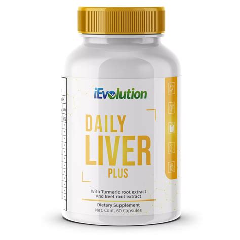 Daily Liver Plus Liver Detox Cleanse Healthy Liver 60 Capsules