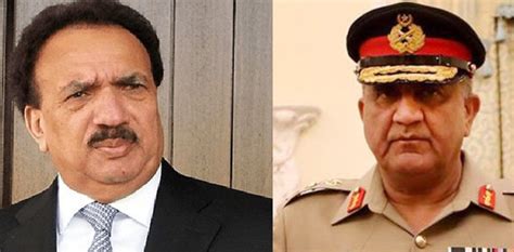 Senator Rehman Malik Calls On Coas Bajwa Ispr