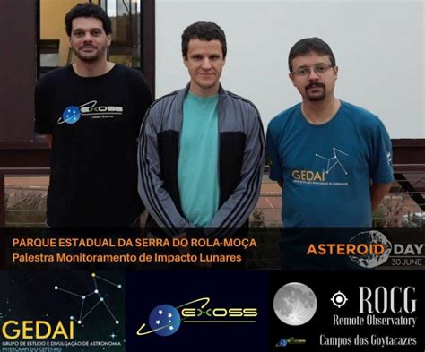 Impactos Lunares Em Palestra No Asteroid Day Exoss Citizen