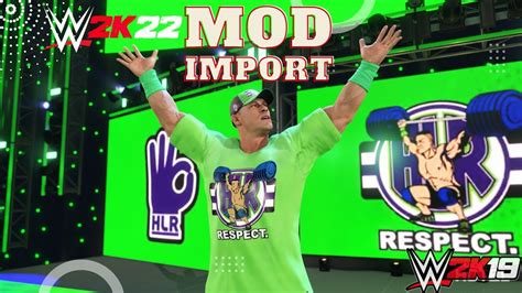 JOHN CENA 2K22 Character Model Port WWE 2K22 Port WORLD MOD PREMIERE