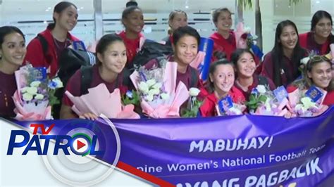 Filipinas Balik Bansa Matapos Ang Makasaysayang Pagsabak Sa FIFA Women