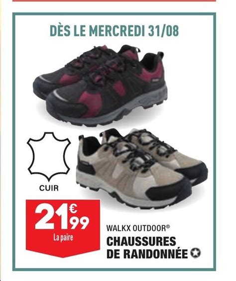 Promo Chaussures De Randonn E Chez Aldi