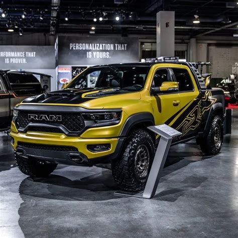 Ram Trx World On Instagram Ram Trx Gold Shot Concept Sema 2022 💛🦖 • 📸