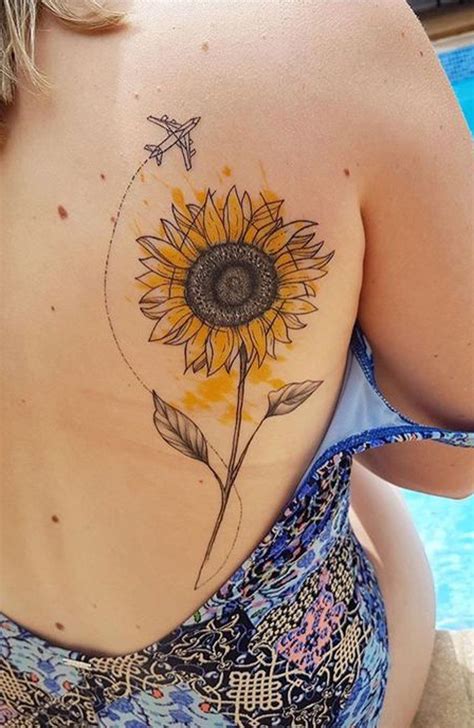 20 Of The Most Boujee Sunflower Tattoo Ideas Sunflower Tattoo