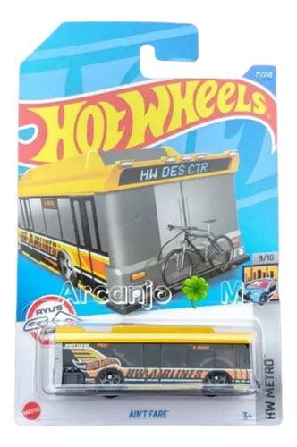 Hot Wheels Ônibus Ain t Fare Hw Metro Lote Bus MercadoLivre